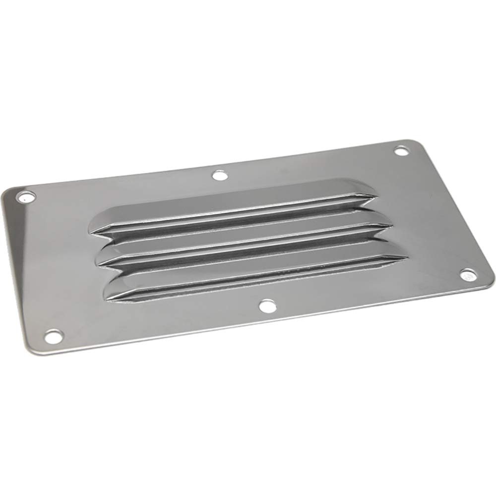 331380 Sea-Dog Line Stamped 304 Stainless Steel Louvered Vent 5" x 2-5/8" SURPLUS 132-2402