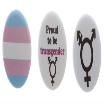 A&T Designs - Set 3 Proud to be Transgender 2.25" Keychains Support Love Rights