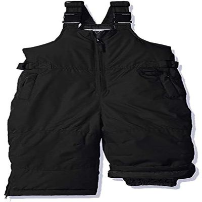 iXtreme Boys' Little Snowbib, Black, 4