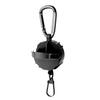 Daiichi Seiko Clip-on Reel + Micro Case Black Pinon Reel Carabiner Fishing view 2