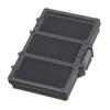 Daiichiseiko Fishing Jig case Stripe line jig Holder Plastic case:MC case 138S Black, 5.9 x 3.9 x 1 inch view 1