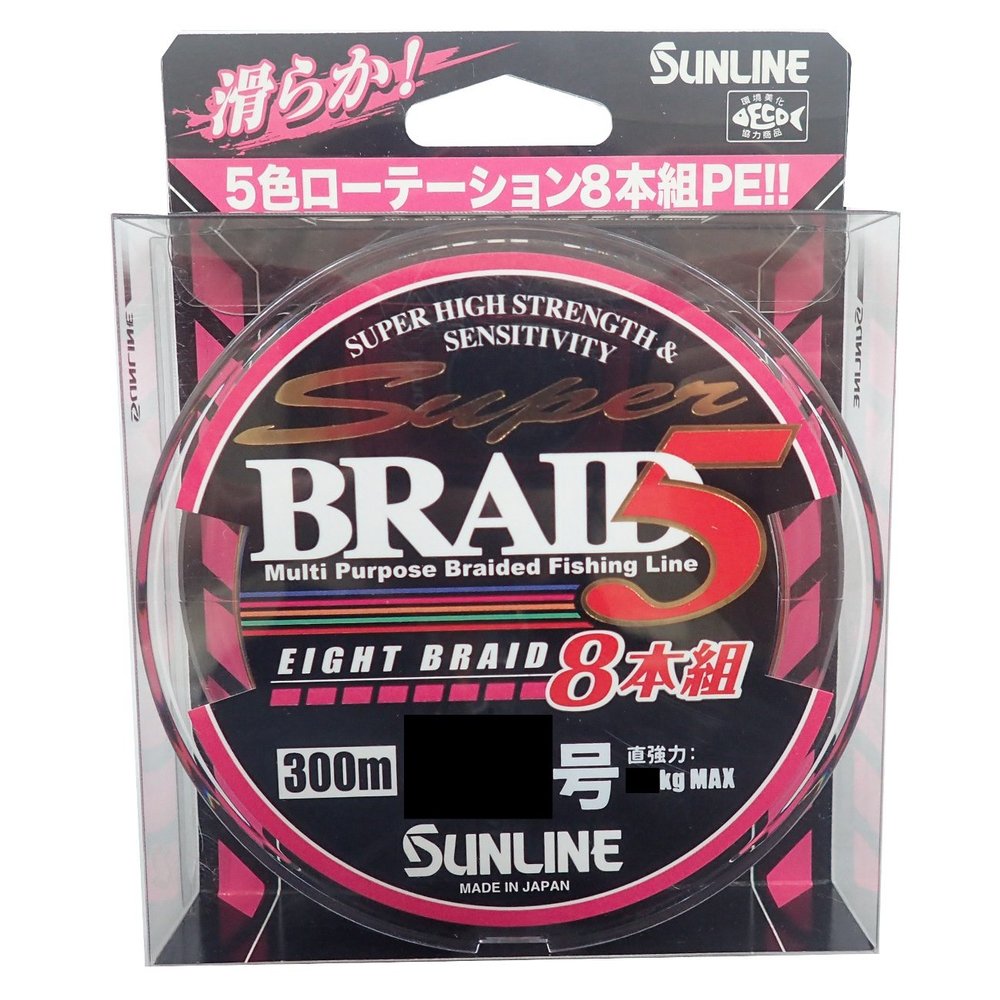 Sun Sunline (Sunline) PE Line su-pa-bureido 5 300 m 6 # # # # 8 Pairs