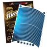 customTAYLOR33 New Special Edition Baby Blue High Intensity Grade Reflective Copyrighted Safety Rim Tapes, 17" (Rim Size for Most SportsBikes) view 3
