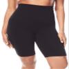 Secret Solutions Women's Plus Size Tummy And Thigh Medium-Control Instant Shaper - 28/30, Black view 1