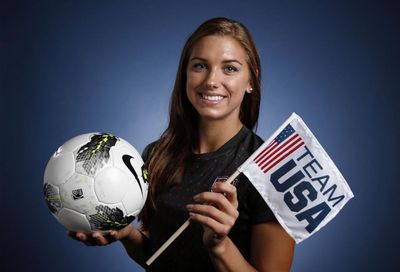 Alex Morgan Football Star poster family silk wall print 36 inch x 24 inch / 20 inch x 13 inch