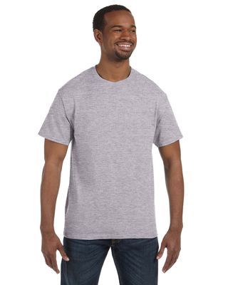Gildan Heavy Cotton 5.3 oz. T-Shirt (G500) Pack of 12- Sport Grey,M