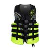 O'Neill Men's Superlite USCG Life Vest,Black/Lime/Smoke:Lime,M view 1