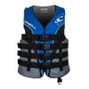 ONeill Mens SuperLite USCG Approved Life Vest  Lightweight Mens Life Jacket for Boating, Wakeboarding, Waterskiing & Your Favorite Water Activities, Pacific/Smoke/Black:White, Small view 1