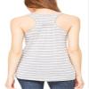 Bella 8800 Ladies 3.7 oz. Flowy Racerback Tank (Small, Red) view 3