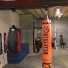 Firstlaw Fitness I-Beam Rolling Punching Bag Mount - Blue Stickers (Sized for 7.25" Wide I-Beam) view 3