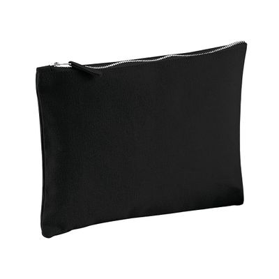 Westford Mill Unisex's 530 Canvas Accessory Case, Black, Small