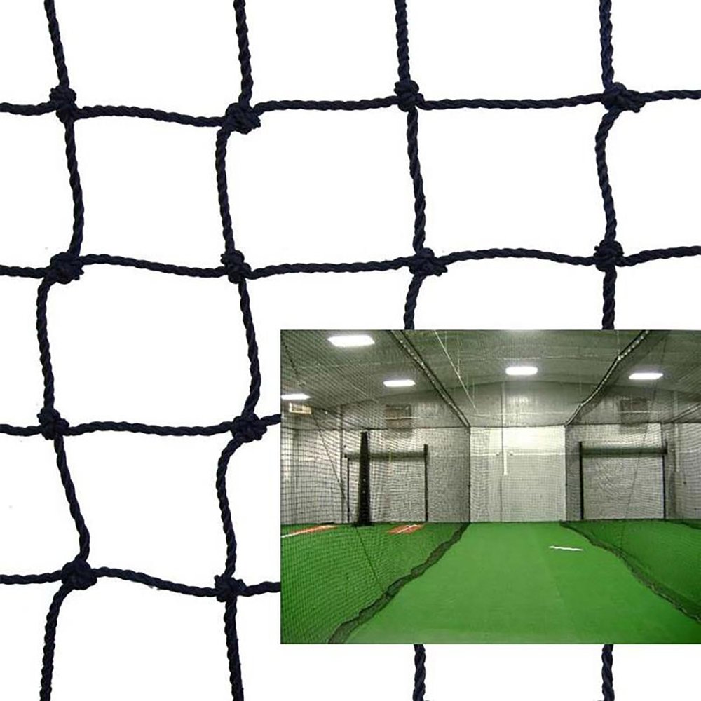 Cimarron Sports #42 Twisted Polyethylene Baseball Softball Batting Tunnel Cage Net Divider to Create Dual Hitting Practice Areas (57'Lx13'W)