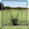 Cimarron Sports Twin Knot 7'x7' #42 Sock Net and Commercial Steel Frame with Angled Leg Braces view 1
