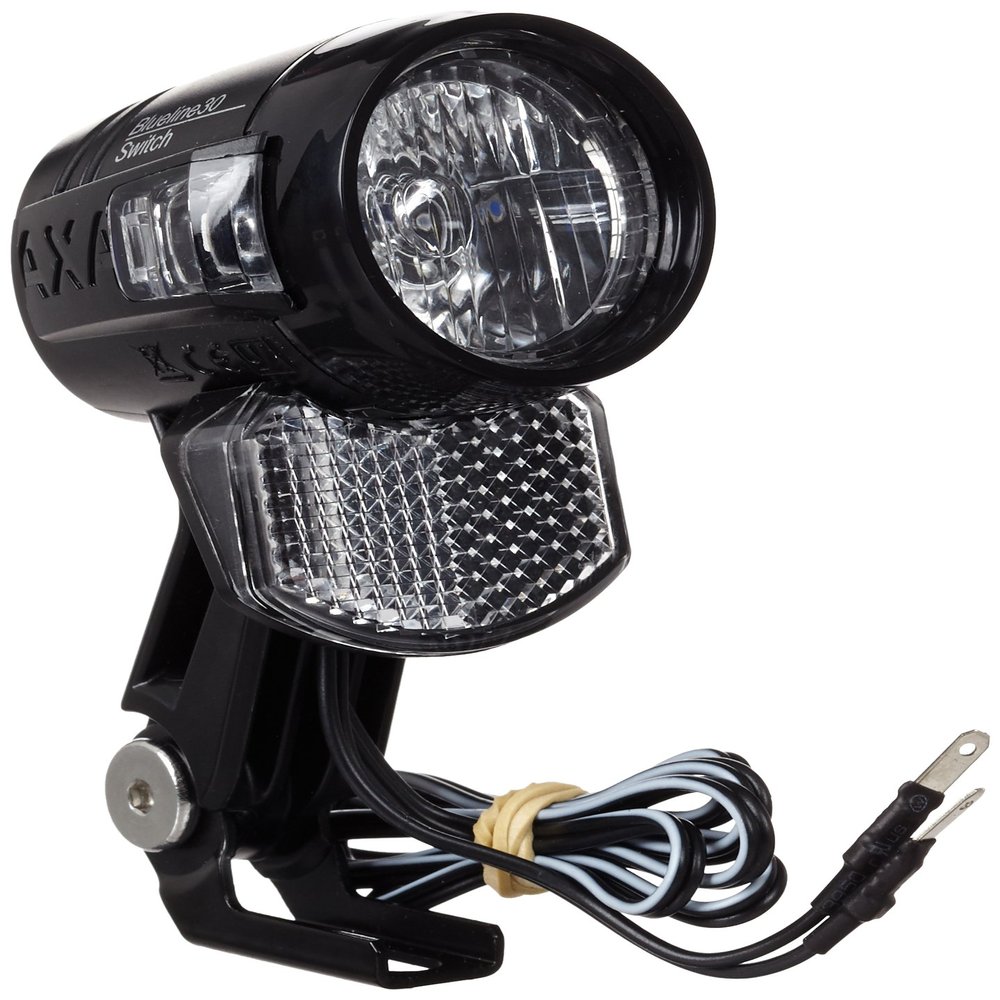AXA Unisex's Blueline 30 Front Light, Black, One Size