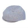 Born to Love - Baby Boy's Ring Bearer Pageboy Tan Herringbone Newsboy Cap (Nb (42 cm), Tan Herringbone)