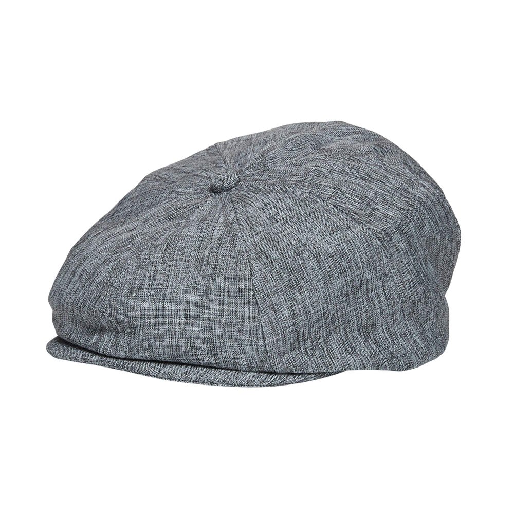 Born to Love Baby Boy's Ring Bearer Pageboy Gray Newsboy Cap XXL 58cm, Gray