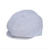 Born to Love -Baby Boy's Ring Bearer Pageboy Tan Linen Newsboy Cap (XXS (6-12 Months/46cm), Tan Linen) view 1