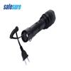 Safesure S50 Pro Tactical Stun Flashlight with 50-Million-Volt Stun, Black view 2