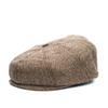 Born to Love Baby Boy's Ring Bearer Pageboy Flat Ivy Newsboy Tweed Golf Cap Hat NB 42 cm, Brown and tan view 2