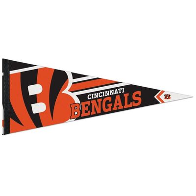 NFL 14500115 Cincinnati Bengals Premium Pennant, 12" X 30"