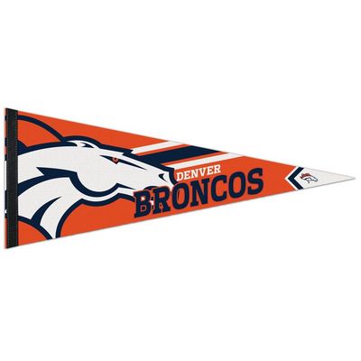 WinCraft NFL 14505115 Denver Broncos Premium Pennant, 12" X 30"