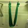 Basic Aerial Yoga Hammock (Yoga Swing/sling, Aerial Yoga, Antigravity) (Kelly Green) view 1