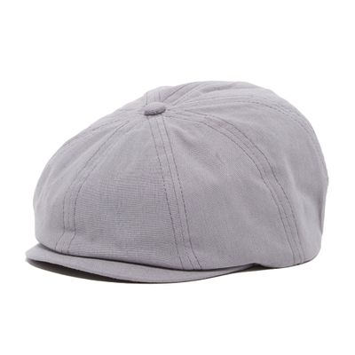 Born to Love Baby Grey Newsboy Ring Bearer Cap (Nb 42 Cm (0-6m)