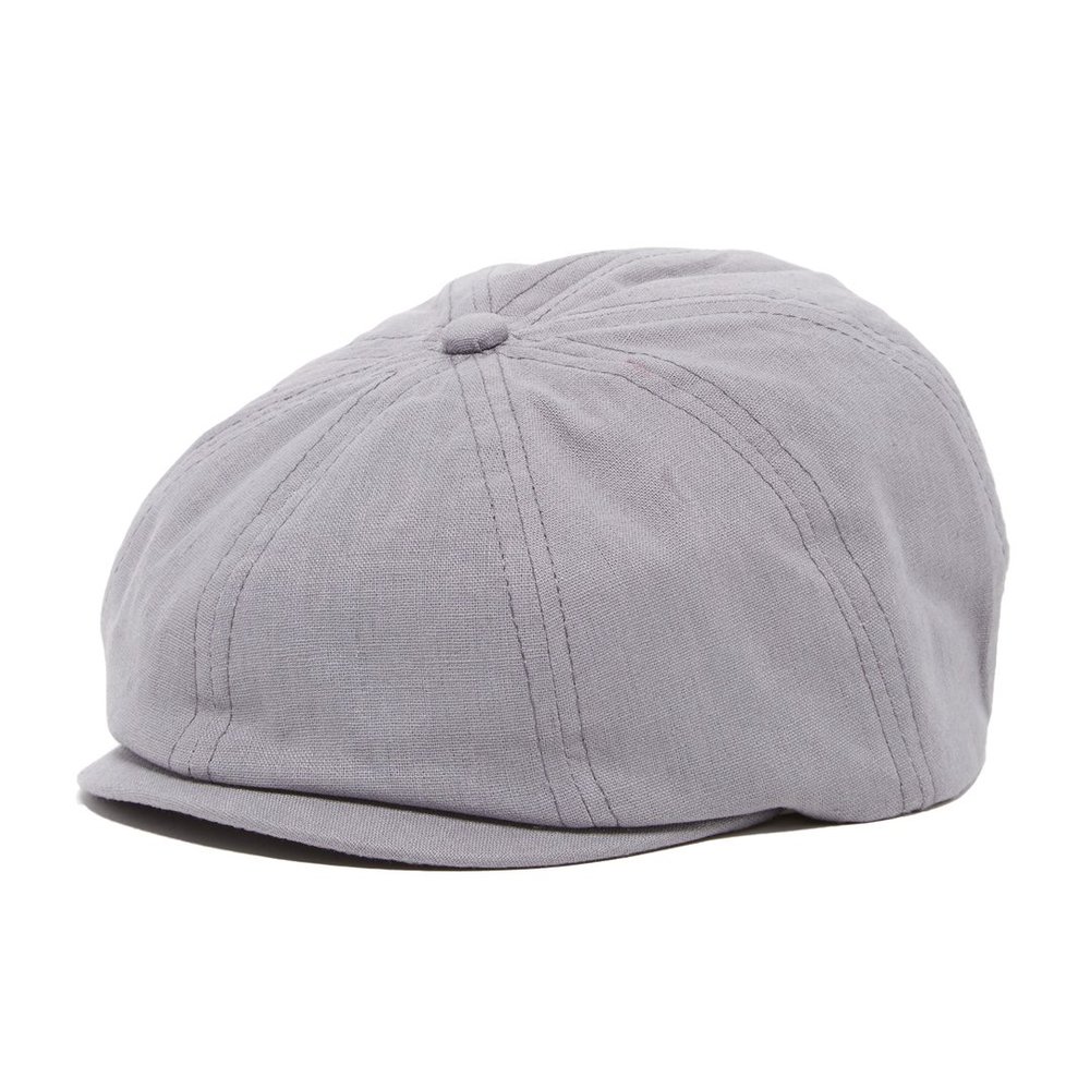 Born to Love Baby Grey Newsboy Ring Bearer Cap (Nb 42 Cm (0-6m)