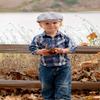 Born to Love Baby Grey Newsboy Ring Bearer Cap (Nb 42 Cm (0-6m) view 4