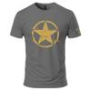 Army Star T-Shirt - Ring-Spun Cotton Short Sleeve Tee for Men view 1