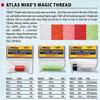 Atlas Mike's 66033 Magic Thread with Dispenser, Orange, 1 Spool/Dispenser view 4