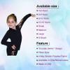 Ice Fire Polartec Figure Skating Jacket with Crystals Swirls Design (Aqua Crystals, Adult Large) view 4