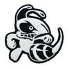 Discraft Buzzz Disc Golf Iron-On Patch - White view 1