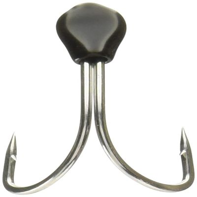 Gamakatsu 67731 Double Hook Wind Trailer Double No. 21, 4 Pieces, Silver