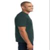 PORT AND COMPANY 50/50 Cotton/Poly Tshirt with Pocket (PC55P) Dark Green, XL view 2