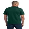 PORT AND COMPANY 50/50 Cotton/Poly Tshirt with Pocket (PC55P) Dark Green, XL view 3