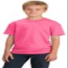 Port & Company Boys 5.4-oz 100% Cotton T-Shirt, XL, Neon Pink view 1