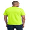 PORT AND COMPANY 50/50 Cotton/Poly Tshirt with Pocket (PC55P) Safety Green, 2XL view 2