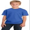 Port & Company Boys 5.4-oz 100% Cotton T-Shirt, XS, Royal view 1