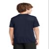 Port & Company Youth Essential Performance T-Shirt, Deep Navy, Large view 2