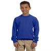 Gildan Boys Heavy Blend Crewneck Sweatshirt, Medium, Royal view 1