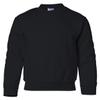 Gildan Boys Heavy Blend Crewneck Sweatshirt, Small, Black view 1