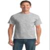 Port & Company Mens 50/50 Cotton/Poly T-Shirt, Large, Ash view 1