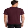 Port & Company Mens 50/50 Cotton/Poly T-Shirt, Medium, Athletic Maroon view 2