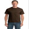 Port & Company Mens 50/50 Cotton/Poly T-Shirt, 2XL, Brown view 1