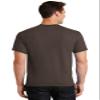 Port & Company Mens 50/50 Cotton/Poly T-Shirt, 2XL, Brown view 2
