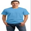 Port & Company Mens 5.4-oz 100% Cotton T-Shirt, Small, Aquatic Blue view 1