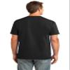 Port & Company 5.4-oz 100% Cotton Pocket T-Shirt, Jet Black, X-Large view 2