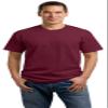Port & Company Mens 5.4-oz 100% Cotton T-Shirt, Large, Cardinal view 1