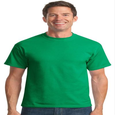 Port & Company Mens 50/50 Cotton/Poly T-Shirts, XLT, Kelly